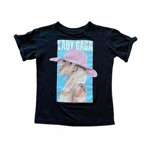 Black Lady Gaga Joanne Album Tee - Size S
